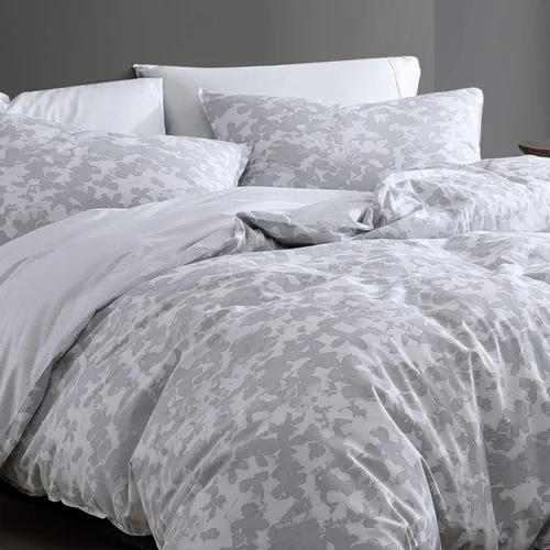 Vista 4 de Kenneth Cole - Juego de funda de edredón tamaño individual, ropa de cama de algodón suave para todas las estaciones, prelavada para mayor suavidad