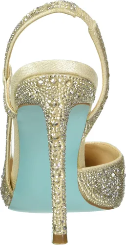 Vista 3 de Betsey Johnson Zapatos de tacón Sb-Rocky para mujer, Azul