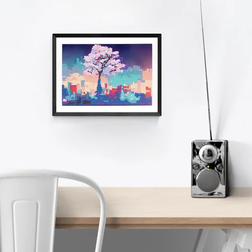 Vista 6 de DIAMANTINY - Pintura de paisaje por números, multicolor, A4, 96313