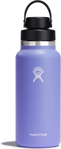 Vista 20 de Hydro Flask Botella de agua – Acero inoxidable aislado – Tapa de boca ancha para chug, antiderrames, a prueba de fugas en rocío de 40 onzas Dew