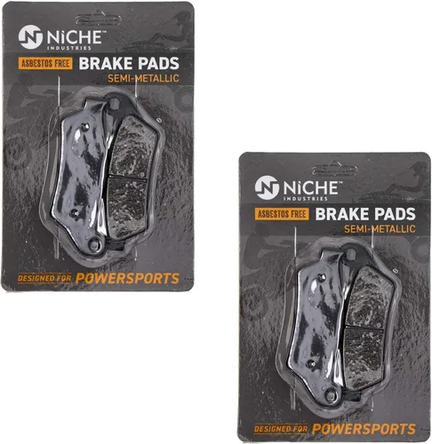 Vista 6 de NICHE Juego de pastillas de freno para BMW R1100S R850R R1200GS R1200RT R1150GS R1200R 34212335465 trasero semimetálico
