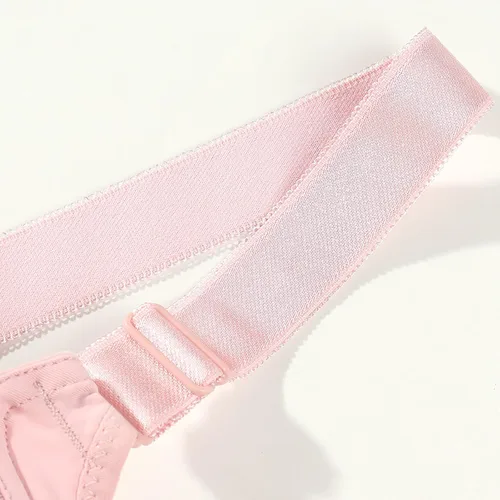 Vista 4 de Pass Back Desings Best Prime Deal Secret Sport Clothing Pink Top Womens Lace Halter Bras for Women 36 B Cup Bras for W