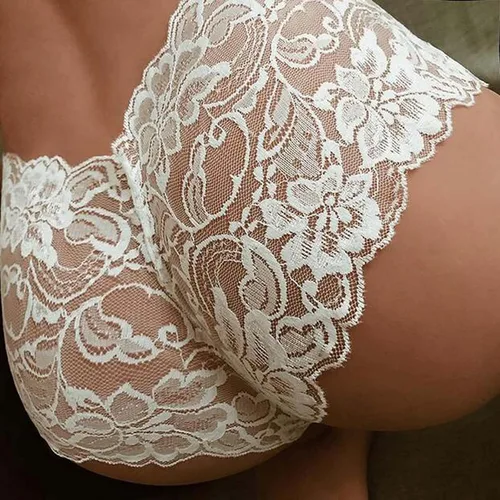 Vista 5 de Lencería para mujer, paquete de 1 a 5 calzoncillos para mujer, bragas sexis de encaje, pantalones G, tanga, trajes de boudoir, pijamas de peluche