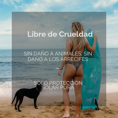 Vista 3 de Protector solar seguro para arrecifes SPF 50 en barra para rostro - Biodegradable, aprobado en Hawái y México, con zinc, vitamina E, libre