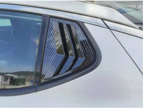 Vista 6 de Cubierta de rejilla de ventilación de ventana lateral trasera de fibra de carbono para Kia Optima K5 2011 2012 2013 2014 2015
