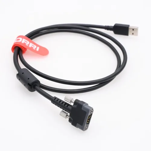 Vista 3 de Cable de transferencia de datos de host USB T41 8Pin a USB-A para Trimble Juno T41/5 computadora portátil