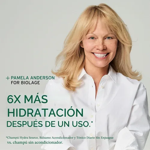 Vista 5 de Biolage Hydra Source Daily Leave-In Tonic - Hidrata y desenreda, primer para peinado, protector térmico y desenredante, para cabello seco, 13.5 fl