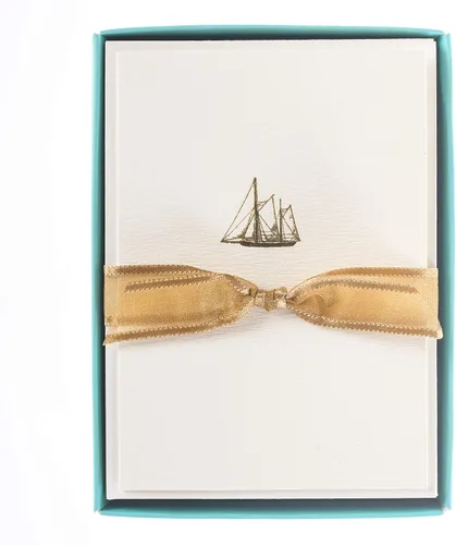Vista 42 de Graphique Tarjetas de Apple, paquete de 10 tarjetas con sobres, saludos para todas las ocasiones, interior en blanco, relieve de lámina dorada