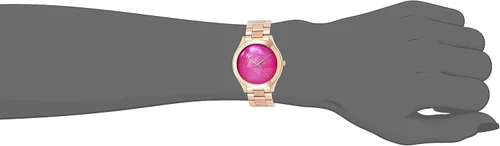 Vista 4 de Michael Kors Slim Runway de la mujer Rose Gold-Tone Reloj mk3550