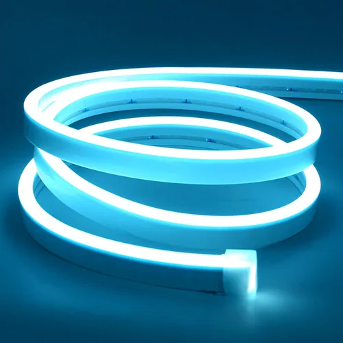 Vista 19 de Lamomo Tira de luces LED, cuerda de neón blanca cálida, 0.39 pulgadas/corte Blanco cálido