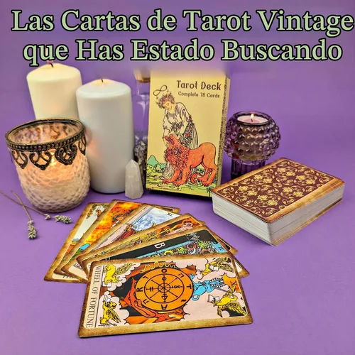 Vista 6 de Witchy Cauldron Baraja de cartas de tarot grande - Tarot gigante extragrande de 3.5 x 5.5 pulgadas con guía - Gran obra de arte vívida, RWS clásico