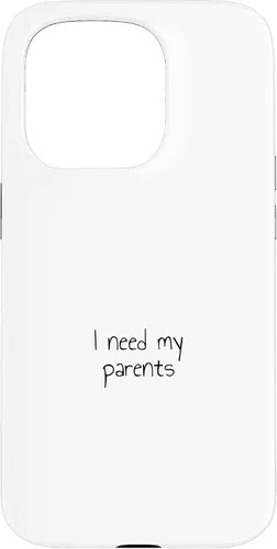 Vista 14 de iPhone 16 I need my parents Case
