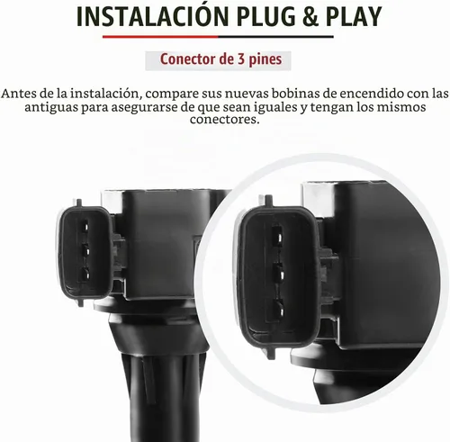Vista 5 de Paquete de bobinas de encendido para Nissan Infiniti (02-08), UF349 C1406