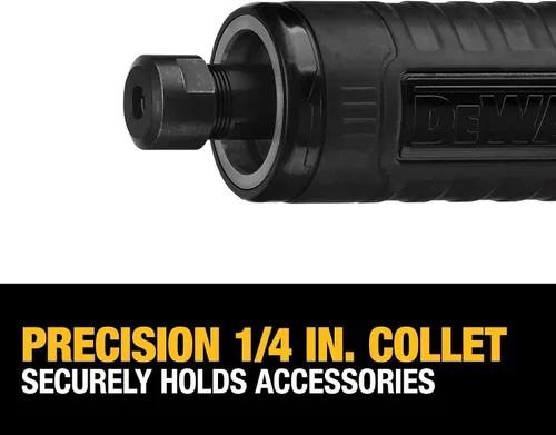 Vista 5 de DEWALT Esmerilador, con cable, 1-1/2 pulgadas, 4.2 amperios, 25,000 RPM, capacidad AC/DC (DWE4887)