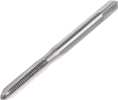 Vista 2 de M3 x 0.020 in Máquina de grifo HSS Métrica Mano Derecha Rosca 3 Grifos de flauta recta y enchufe, 4 piezas
