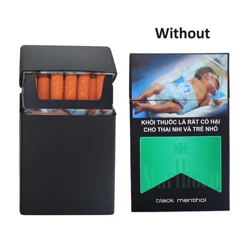 Vista 6 de boshiho - 2 fundas de silicona suave para cigarrillos para hombres, 20 unidades, protector de caja de cigarrillos ligero e impermeable (negro)