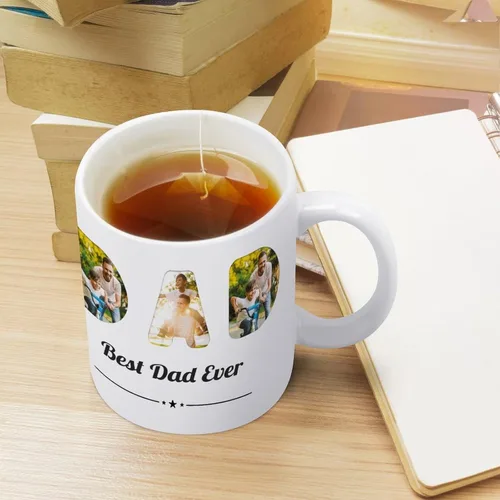Vista 4 de Regalos para papá, esposo, él, de hija, hijo, niños, esposa, taza personalizada, para Navidad, cumpleaños, regalos de aniversario para PaPa