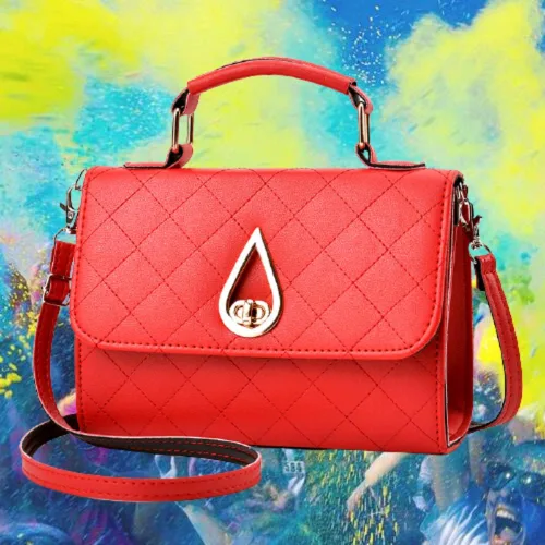 Vista 6 de Hanbella - Bolsos cruzados pequeños para mujeres y niñas, bonitos monederos de piel sintética y bolsos para adolescentes, bolso de mano para mujer