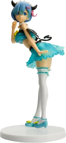 Vista 10 de Re Zero Rem Ballerina Version - Figura decorativa coleccionable Traje Rem Bunnt