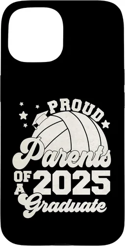 Vista 6 de iPhone 16 Parents of a 2025 Graduate Senior Graduation Volleyball Case