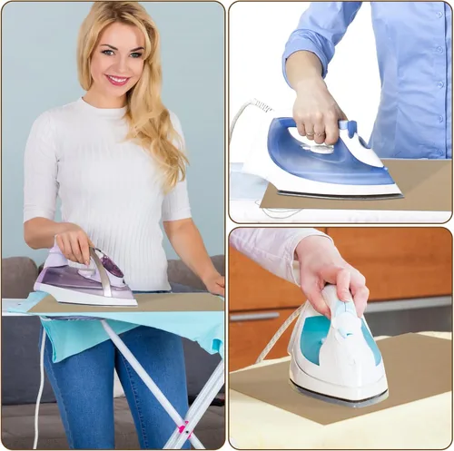 Vista 7 de Selizo Paquete de 5 láminas de teflón para prensa de calor, papel protector de transferencia de calor de gran tamaño resistente al calor para Cricut