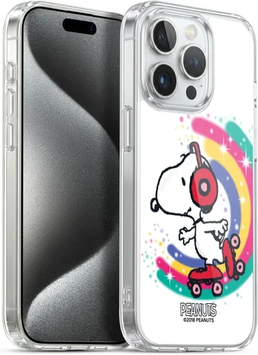 Vista 174 de Head Case Designs Funda de gel con licencia oficial de Peanuts Beach Surf Snoopy Boardwalk Airbrush [protección de grado militar] compatible