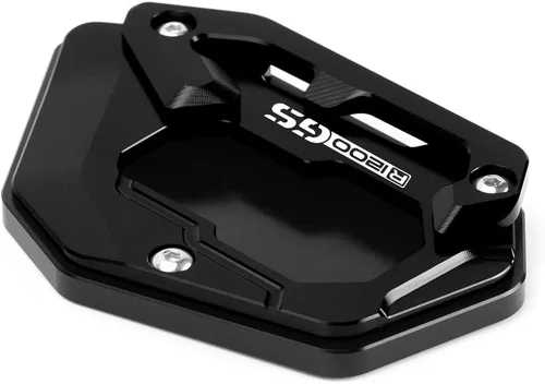 Vista 8 de Placa de soporte de extensión de soporte lateral para motocicleta compatible con BMW R1200GS LC/Adventure/Rallye Almohadilla de soporte