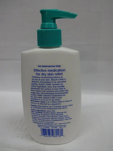 Vista 2 de Aqua Care Loción para piel seca, con 10 por ciento de urea, 8 onzas, paquete de 2