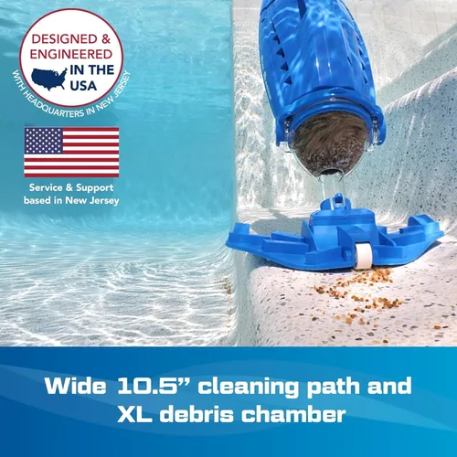 Vista 4 de Pool Blaster Millennium - Aspiradora inalámbrica para piscina, cámara