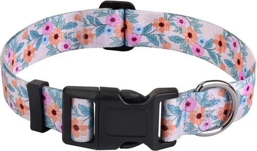 Vista 8 de Collar para Perros para Perros Pequeños y Gatos, Collar Suave y Cómodo para Mascotas para Perros Pequeños, Medianos y Grandes, Patrón Geométrico