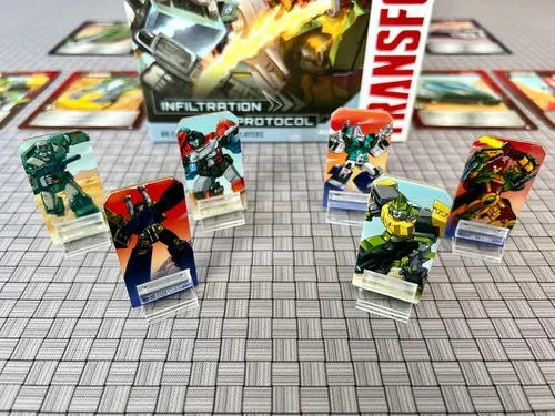 Vista 9 de Renegade Games Studio Transformers Juego de construcción de mazos: expansión del protocolo de infiltración - Edades 14+, 1-5 jugadores