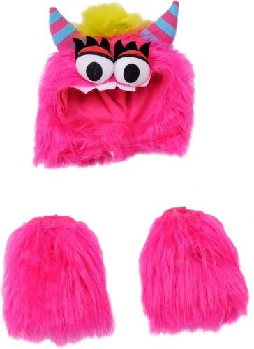 Vista 2 de Rubies Costume Company disfraz de monstruo, para mascota, S, Rosado