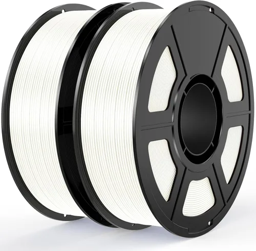 Vista 17 de Filamento PLA blanco seda de 0.07 in, 1kg / 2.2 lbs