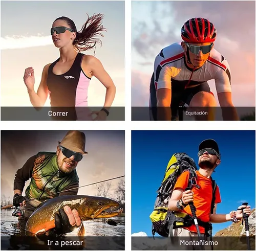 Vista 7 de Gafas Inteligentes, Gafas de Sol Bluetooth Polarizadas para Hombres y Mujeres, Gafas de Seguridad con Micrófono Integrado y Altavoces de Oído