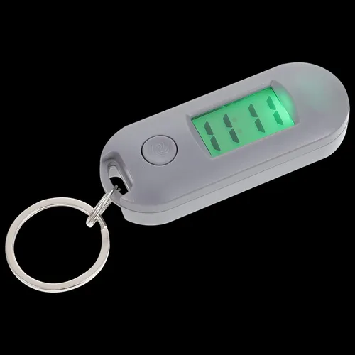 Vista 6 de Llavero reloj de bolsillo digital con temporizador para colgar, mochila luminosa, pequeño reloj de bolsillo, llavero para niños, estudiantes
