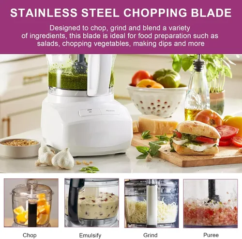Vista 4 de DLC-2ACBN - Cuchilla de repuesto para procesador de alimentos Cuisinart Mini Prep Plus, solo compatible con cuchilla de repuesto DLC-2A, compatible