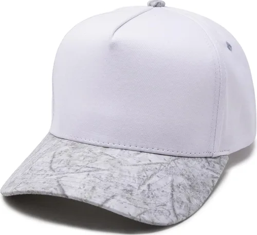 Vista 37 de Funky Junque - Sombreros Snapback de Lona Vintage de Dos Tonos Rayas a rayas - Rojo/Beige