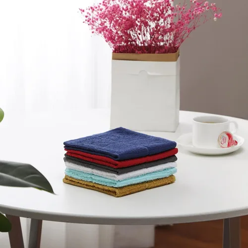 Vista 3 de Glynniss Trapos de cocina altamente absorbentes, 100 % algodón, para lavar platos (color cielo aguamarina)
