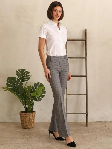 Vista 37 de Design by Olivia Pantalones de oficina de corte holgado para mujer