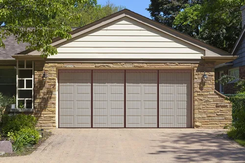 Vista 11 de Liveinu Upgraded Magnetic Garage Door Screen 2 Car Screen Door for Single or Double Garage with Hook & Loop Install Magnetic Closure 9 Ft x 7 Ft