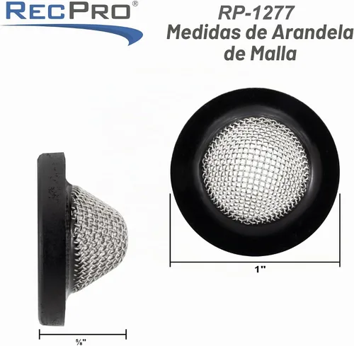 Vista 3 de RecPro Filtro de arandela de pantalla RV Paquete de 2 Fabricado en Estados Unidos