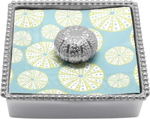 Vista 10 de Mariposa Juego de servilletas de bambú de piña tropical plata brillante regalos Servilleteros y juegos de pesas Aluminio SANDCAST