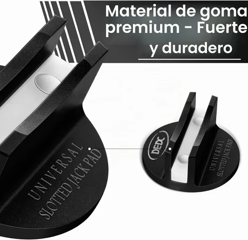 Vista 3 de DEDC - Almohadilla magnética de aluminio universal para SUV Negro1