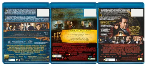 Vista 2 de The Da Vinci Code Angels Demons Inferno 3-Pack Blu-ray