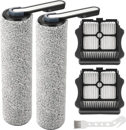 Vista 13 de Rodillos de cepillo F25 y filtro HEPA para aspiradora inalámbrica en seco y húmedo Roborock F25/F25 ACE/F25 ALT/F25 LT/F25 RT/F25 GT, 3 rodillos