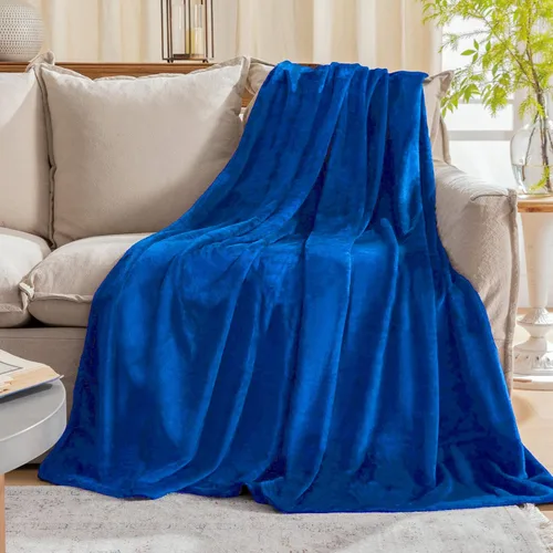 Vista 29 de JIAHANNHA Manta de forro polar de franela (50 x 60 pulgadas), manta beige para sofá o cama, 280 GSM, manta de felpa súper suave, acogedora y ligera