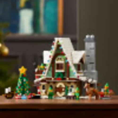 Vista 7 de LEGO Elf Club House (10275) Kit de construcción; un proyecto atractivo y una gran idea de regalo de vacaciones para adultos, nuevo 2021