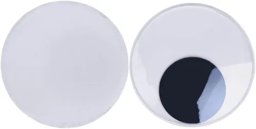 Vista 7 de DECORA Ojos Saltones Móviles de Plástico de Gran Tamaño de 3 Pulgadas con Autoadhesivo para Manualidades, Juego de 4 Cd086s1p1