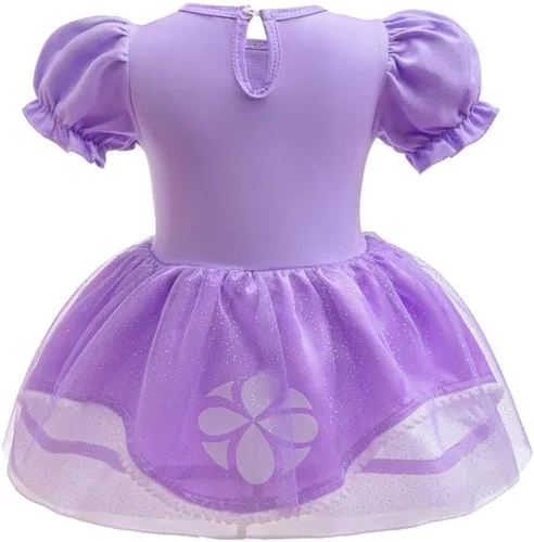 Vista 39 de Dressy Daisy Disfraz de princesa para bebé, disfraz de tutú de tul para cumpleaños, Halloween, traje con diadema