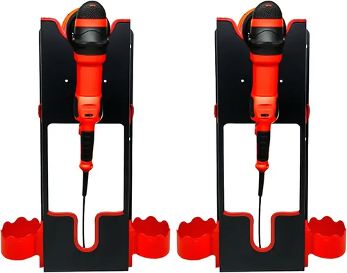 Vista 8 de Soporte de pared para pulido, pulidor rotativo para coche, organizador de detalles, organizador de detalles, estante de almacenamiento